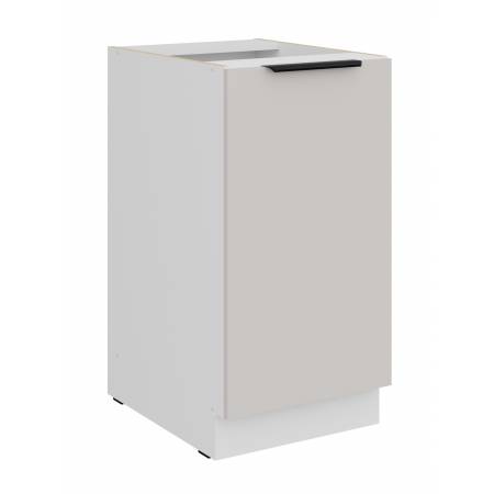Szafka kuchenna dolna 40 cm kaszmir + biały CAROL 40 D 1F BB
